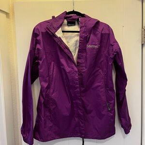 Marmot Women's Rain Jacket, Purple
